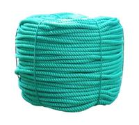 DJHGNFRDK Cuerda de poliéster, Cuerda de Polipropileno de Tres Hilos, 3/16-3/4", Multiusos(3/8" x164')