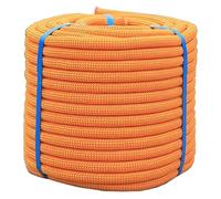 DJHGNFRDK Cuerda de poliéster, Cuerda Trenzada de poliéster de 48 hebras, Multicolor, Varios tamaños, for Aparejos de arboricultura y Exteriores.(Oranje,10mmx30m/0.39" x98.4')