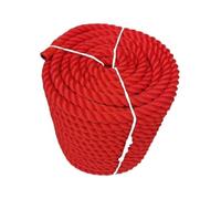 DJHGNFRDK Cuerda de poliéster, Cuerda Trenzada de Polipropileno de Tres Hilos en una Variedad de tamaños for navegar, Acampar y Hacer Bricolaje(3/16" x656')