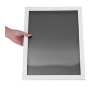 DJHGNFRDK Expositor para camisetas de fútbol, Marco de exhibición blanco de la camiseta de los deportes for la graduación los 45.50x35.50x4.00cm del béisbol del fútbol