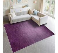 DJHWWD Alfombra Dormitorios A Prueba De Polvo 70x100cm, Púrpura Alfombras Pequeñas Diseño Abstracto y Simple para el Dormitorio niñas en la Sala Estar