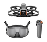 Pack DJI Avata 2 Vuelo Inteligente (una batería), dron FPV con cámara 4K, experiencia inmersiva, acrobacias con un toque, protector de hélices integrado, dron con cámara con Goggles N3 y RC Motion 3