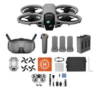 DJI Avata 360 Motion Fly More Combo mit Bundle, dron con imagen 8K de 1 pulgada, drone de cámara de 360°, gafas N3 y RC Motion 3 con protección de hélice, 3 baterías（Charger + Clean Kit + 2 Lights）