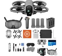 DJI Avata 360 Motion Fly More Combo mit Multiple Accessory Bundle con accesorios dron con imagen 8K de 1 pulgada, drone de cámara de 360°, gafas N3 y RC Motion 3 con protección de hélice, 3 baterías