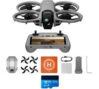DJI Avata 360 (RC 2), dron con imagen 360° de 1 pulgada 8K para FPV y filmación aérea, dron con cámara 360° con protector de hélices. Incluye DJI-RC 2 con una pantalla (Light + Cleaning Bundle2)