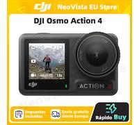 DJI-Cámara de acción Osmo Action 4, Conjunto estándar-4K/120fps, impermeable, con Sensor de 1/1, 3 pulgadas Adventure Combo