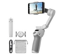 DJI, Estabilizador inteligente Osmo Mobile SE en tres ejes para teléfonos, portátil y plegable, brazo extensible integrado, para Android y iPhone con ShotGuides, para videoblogs, YouTube y TikTok