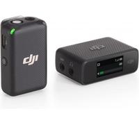 DJI Mic (1 transmisor + 1 receptor), micrófono inalámbrico lavalier, alcance 250 m, compacto y ultraligero, 14 horas de grabación, micrófono inalámbrico para PC, iPhone, cámaras, YouTube, vlogs