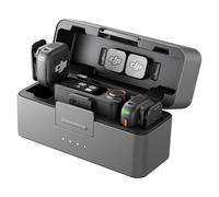 DJI Mic 3 (2 Transmisores, 1 Receptor, Bandeja de Carga), Micrófono Lavalier Inalámbrico para iPhone/Cámara/Android, Micrófono Clip para Grabación de Video, Tiktok, YouTube Podcast Content Creator