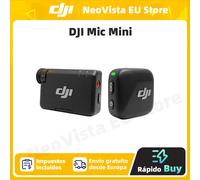 DJI Mic Mini (2 TX + 1 RX + estuche de carga) /1 TX + 1 RX micrófono inalámbrico con cancelación de ruido inteligente, Audio de alta calidad DJI Mic Mini 1TX+1TR