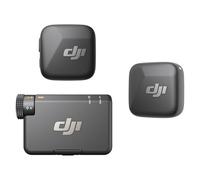 DJI Mic Mini (2 TX + 1 RX) para iPhone Serie 15/16, Android y cámara, Ultraligero, Audio Lleno de Detalles, cancelación de Ruido, limitación automática, micrófono inalámbrico para vlog y Streaming