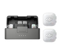 DJI Mic Mini 2S (4 TX + 1 RX + Estuche), cancelación de Ruido con IA | Micrófono Bluetooth, almacenamiento interno 28h, grabación interna flotante de 32 bits, ligero y compacto, grabación en grupo