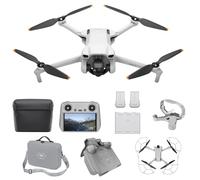 DJI Mini 3 Bundle - Mini-caméra-drone léger et pliable avec vidéo 4K HDR, 38 min de vol, véritables prises de vue verticales et fonctions intelligentes, C0,Avec tablier (Mini 3 Vuela Más)