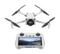 DJI Mini 3 (DJI RC) - Dron Mini con Mando a distancia y cámara, ligero y plegable con vídeo 4K HDR, 38 min de tiempo de vuelo, Grabación vertical y funciones inteligentes