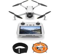 DJI Mini 3 (DJI RC) - Dron Mini con Mando a distancia y cámara, ligero y plegable con vídeo 4K HDR, 38 min de tiempo de vuelo, Grabación vertical y funciones inteligentes, C0
