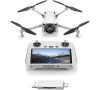 DJI Mini 3 (DJI RC) - Dron Mini con Mando a distancia y cámara, ligero y plegable con vídeo 4K HDR, 38 min de tiempo de vuelo, Grabación vertical y funciones inteligentes, C0
