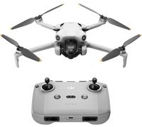DJI Mini 4 Pro (DJI RC-N2), dron mini plegable con cámara de vídeo 4K HDR para adultos, menos de 249 g, 34 min de tiempo de vuelo, distancia máx. de transmisión de vídeo de 20 km, C0, Gris