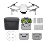 DJI Mini 4K Bundle, dron con cámara 4K UHD para adultos, menos de 249g, estabilización en 3 ejes, transmisión de vídeo a 10 km, regreso automático