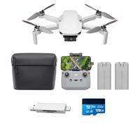 DJI Mini 4K Camera Drone Combo con Cámara UHD, Estabilización de Cardán de 3 Ejes, Transmisión de Video en Vivo de 10 km, 62 Min de Vuelo, <249 g, Incluye 2 Baterías, para Adultos