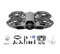 DJI Neo 2 - Dron 4K para Principiantes, Ligero y Plegable, Despegue en la Palma, Control por Gestos, ActiveTrack 360°, Detección de Obstáculos, Bundle 2 (Incluye Adaptador, Luces, Limpieza)