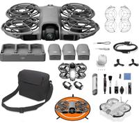 DJI Neo 2 Fly More Combo - Dron 4K Plegable y Ligero con Despegue en Mano, Control por Gestos, ActiveTrack y Detección de Obstáculos (Kit combinado Neo 2 Safe & Ready)