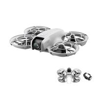 DJI Neo con accesorios, mini dron con cámara 4K UHD, 135 g dron que te sigue, despega desde la mano, seguimiento de objetivos por IA, QuickShots, vídeo estabilizado (sin control remoto)