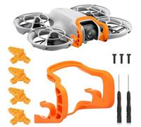 DJI Neo Gimbal Protección y Marco de aterrizaje Set - Protector anticolisión a prueba de golpes para drone DJI Neo, compatible con Fly More Combo