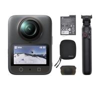 DJI Osmo 360 Battery Extension Plus Combo, cámara 360 con vídeo 360° en 8K Nativo, 4K/120 fps y Gran Angular de 170°, batería Extreme Plus de 1950 mAh, cámara de acción para grabación Prolongada