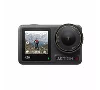 DJI Osmo Action 4 Pack Estándar, cámara de acción Sumergible 4K/120 fps, Gran Rendimiento con Poca luz, Color D-Log M de 10 bits, Ideal para Grabar Vlogs, Viajes y Actividades al Aire Libre