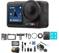 DJI Osmo Action 5 Pro Pack Estándar, cámara Deportiva, Sensor 1/1.3", vídeo 4K/120 fps, Seguimiento de Objetivos, estabilización, 2 Pantallas táctiles OLED (Standard-Cleaning + Protection Bundle-1)