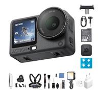 DJI Osmo Action 6 Cámara de Acción 4K HDR, Pantalla Dual, Impermeable 16m, Estabilización Rocksteady, Ideal para Surf, Ciclismo, Senderismo, Viajes, Deportes Extremos y Grabación Vlogs al Aire Libre