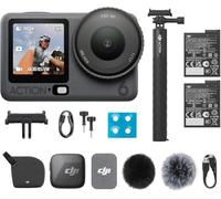 DJI Osmo Action 6 Pack Captura Más Bundle, cámara de acción con Sensor Cuadrado de 1/1.1″, Apertura Variable de f/2.0-f/4.0, Brazo Extensible de 1.5 m, cámara 8K Action 6 Cycling Bundle