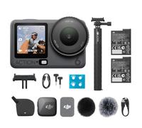DJI Osmo Action 6 Pack Captura Más Bundle, cámara de acción con Sensor Cuadrado de 1/1.1″, Apertura Variable de f/2.0-f/4.0, Brazo Extensible de 1.5 m, cámara 8K Action 6 Cycling Bundle