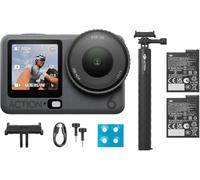 dji Osmo Action 6 Pack Captura Más, cámara acción 8K múltiples escenarios | Sensor cuadrado de 1/1.1″, apertura variable, diseño resistente al frío, batería de 4 horas, con brazo extensible de 1.5 m