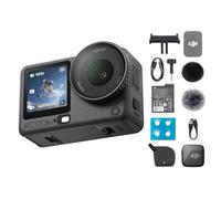 DJI Osmo Action 6 Pack Esencial, cámara de acción con Sensor Cuadrado de 1/1.1 Pulgadas, Apertura Variable, Resistente al frío, batería de 4 Horas, cámara de acción 4K (Ciclismo Multifuncional Bundle)