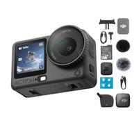 DJI Osmo Action 6 Pack Esencial Combo, 4K cámara de acción con Sensor Cuadrado de 1/1.1 Pulgadas, Apertura Variable, Resistente al frío, batería de 4 Horas (Action 6 Pack Esencial)