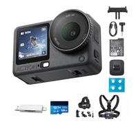 DJI Osmo Action 6 Pack Esencial Combo, 4K cámara de acción con Sensor Cuadrado de 1/1.1 Pulgadas, Apertura Variable, Resistente al frío, batería de 4 Horas (Action 6 Pack Esencial)