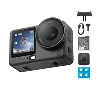DJI Osmo Action 6 Pack Estándar, cámara acción 8K para Buceo y Snorkel | Sensor cuadrado de 1/1,1″, apertura variable f/2.0-f/4.0, batería 4 horas, ideal para grabar paisajes submarinos