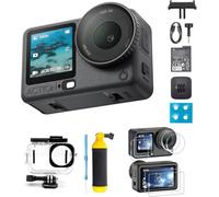 dji Osmo Action 6 Pack Estándar, cámara de acción 8K para Uso Diario | Sensor cuadrado de 1/1.1″, apertura variable de f/2.0 a f/4.0, diseño resistente al frío, batería de 4 horas