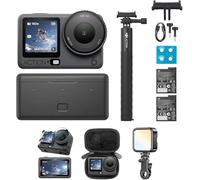 DJI Osmo Action 6 Pack Mejorado Bundle, cámara de acción con Sensor Cuadrado de 1/1.1 Pulgadas, Apertura Variable, Mayor duración de la batería, cámara de acción 8K grabaciones al Aire Libre