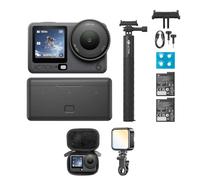 DJI Osmo Action 6 Pack Mejorado Bundle, cámara de acción con Sensor Cuadrado de 1/1.1 Pulgadas, Apertura Variable, Mayor duración de la batería, cámara de acción 8K grabaciones al Aire Libre