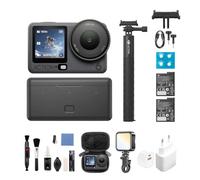 DJI Osmo Action 6 Pack Mejorado Bundle, cámara de acción con Sensor Cuadrado de 1/1.1 Pulgadas, Apertura Variable, Mayor duración de la batería, cámara de acción 8K grabaciones al Aire Libre