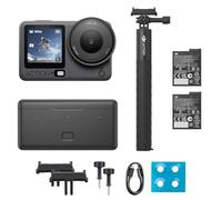 DJI Osmo Action 6 Pack Mejorado Combo, cámara de acción con Sensor Cuadrado de 1/1.1 Pulgadas, Apertura Variable, Mayor duración de la batería, cámara de acción 8K Ideal para grabaciones al Aire Libre