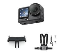 DJI Osmo Action 6 Pack para Ciclismo de Montaña/Motociclismo, cámara de acción 4k para Ciclistas, Sensor Cuadrado de 1/1.1 Pulgadas, FOV de 155°, batería de 4 Horas, Ideal para Aventuras de Ciclismo