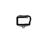 DJI Osmo Action Part12 Waterproof Case - Estuche impermeable y sumergible hasta 60 metros, con rejilla de disipación - Negro y transparente