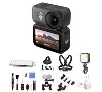 DJI Osmo Nano Standard Combo - Pequeña cámara para vlogging 4K con un Sensor de 1/1.3 Pulgadas, vídeo con Campo de visión Amplio de 143°, cámara magnética POV para Deportes (64 GB Bundle 2)