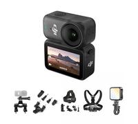 DJI Osmo Nano Standard Combo - Pequeña cámara para vlogging 4K con un Sensor de 1/1.3 Pulgadas, vídeo con Campo de visión Amplio de 143°, cámara magnética POV para Deportes (64 GB Bundle 1)