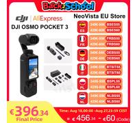 DJI-OSMO POCKET 3/DJ MicMini ActiveTrack 6,0, estabilizador de tres ejes, 10 bits, d-log M, Color, nuevo, Stock en la UE POCKET 3 COMBO