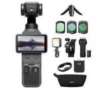 DJI Osmo Pocket 4, cámara de acción 4K con estabilizador 3 Ejes | 1″ CMOS, vídeo 4K/240 fps, zoom 2× sin pérdidas, 107 GB. Ideal para ciclismo, senderismo y aventura al aire libre.