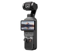 DJI Osmo Pocket 4 Pack Esencial, cámara para videovlogs de Bolsillo con estabilizador, 1″ CMOS y 4K/240 fps, estabilización de 3 Ejes, Almacenamiento Interno de 107 GB, videocámara para fotografía